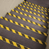 5cm Width Yellow Black Self-Adhesive Warning Anti-slip Tape for Stairs 