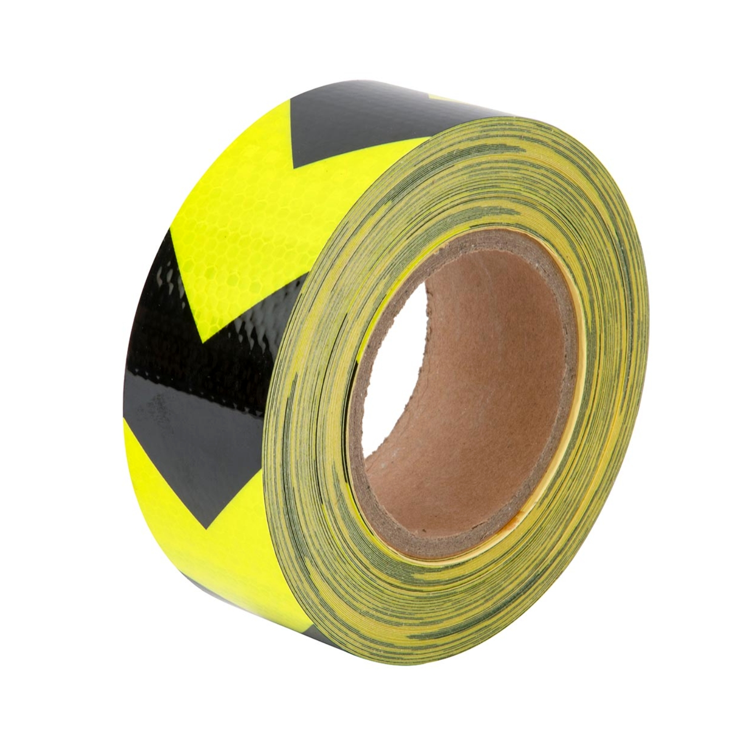 High Visibility Waterproof Adhesive Arrow Reflective PVC Safety Warning Tape 