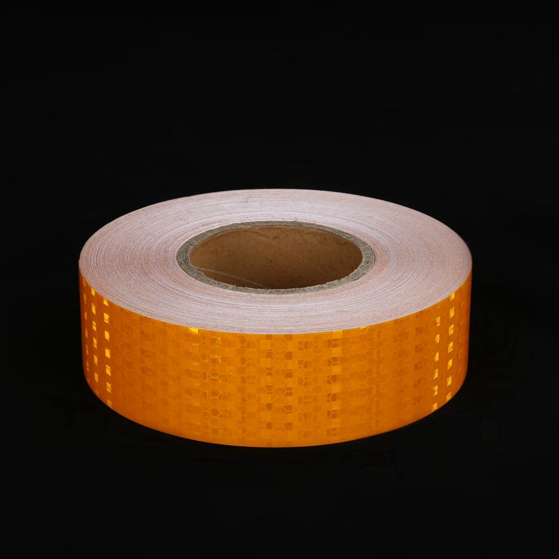 Fluorescent Green Road Safety Marking Reflective Tape for Truck,trailers