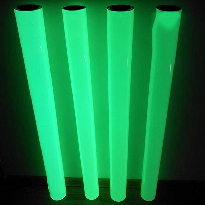 PET Glow in The Dark Photoluminescent Tape Film Roll 