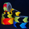 PVC Honeycomb Arrow Reflective Tape Full Sided Printing