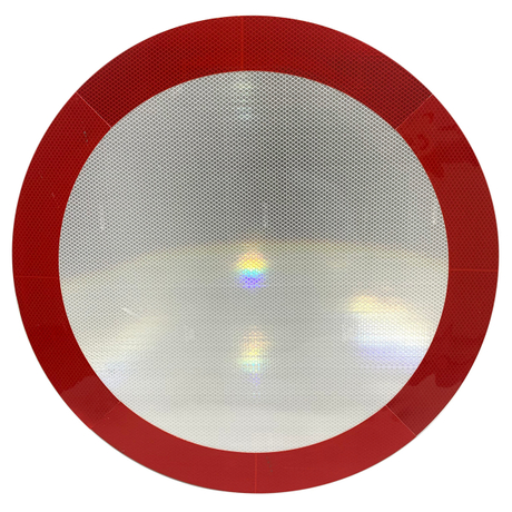 60cm Circle Customized Reflective Aluminium Traffic Sign Plate