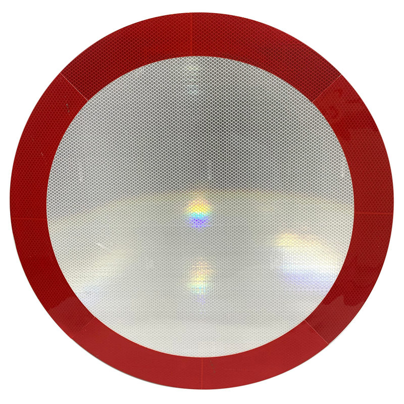 60cm Circle Customized Reflective Aluminium Traffic Sign Plate