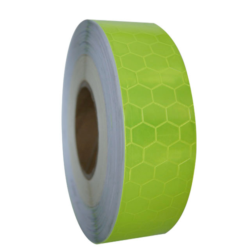 fluorescent PVC big honeycomb reflective tape