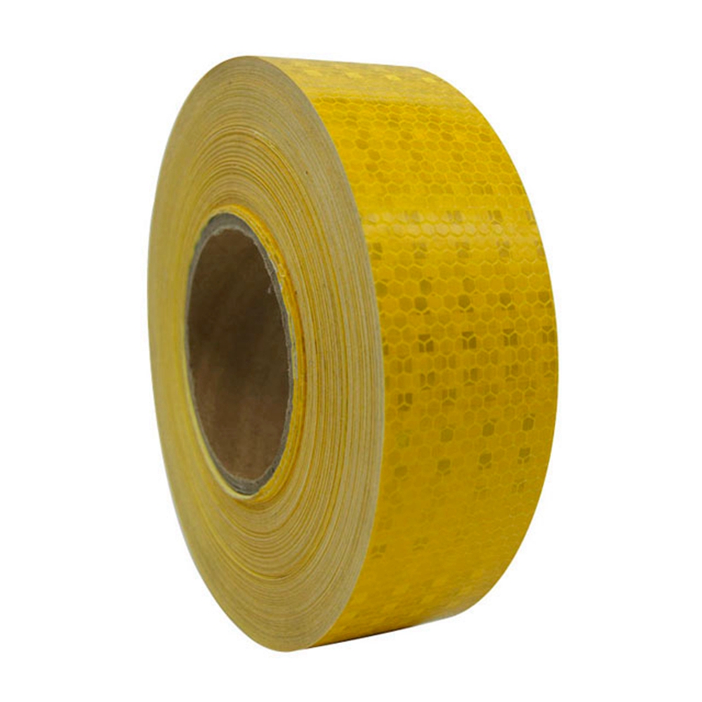 yellow PVC honeycomb reflective tape