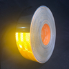 Black+Golden Microprism Reflective Tape for Transportation Safety Sign