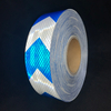 5cm*25m PET Micro-Prismatic Arrow Reflective Sheeting White+Blue