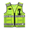 Reflective Jackets High Visibility Night Work Safety Vest With Pockets