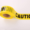 Yellow PE Caution Barricade Tape for Danger Or Hazardous Area