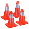 18" PVC Safety Road Parking Barrier Traffic Cone