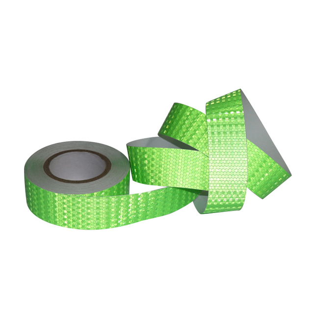 Fluorescent Green Road Safety Marking Reflective Tape for Truck,trailers