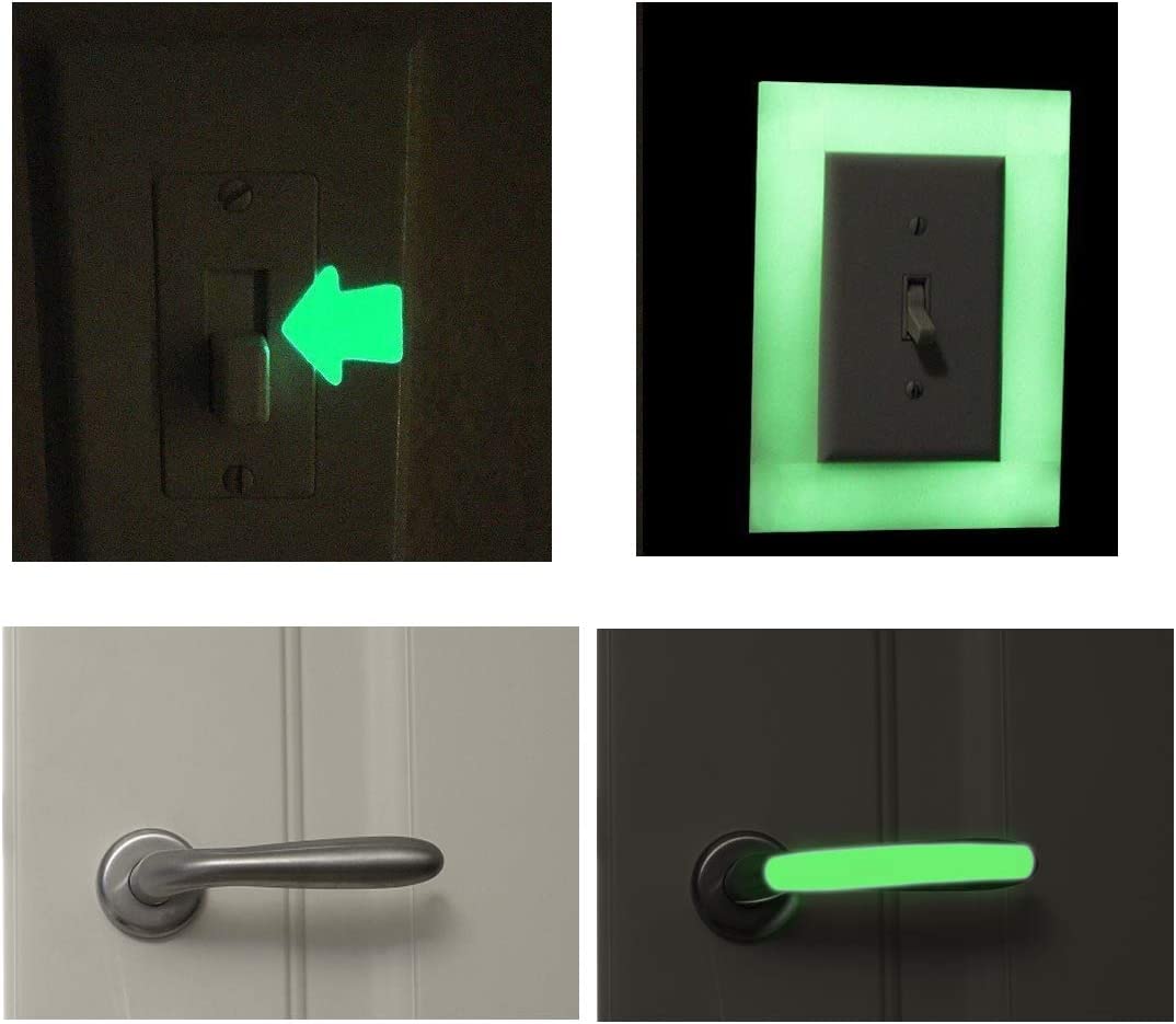 Industrial Grade Interior And Exterior Photoluminescent Glow In The Dark Tape