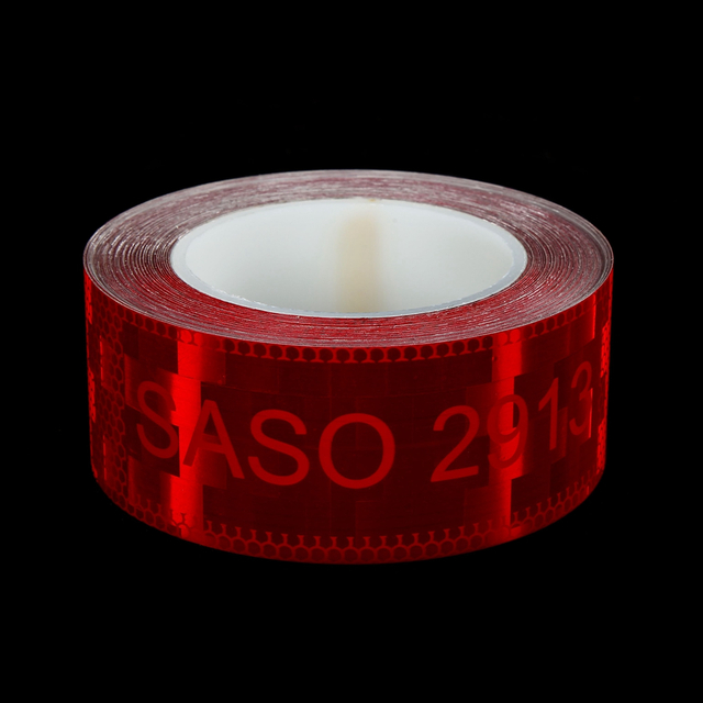 Red SASO 2913 Reflective Tape Supplier from China