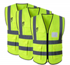 High Visibility Night Work Security Vests,Construction Reflective Safety Jackets