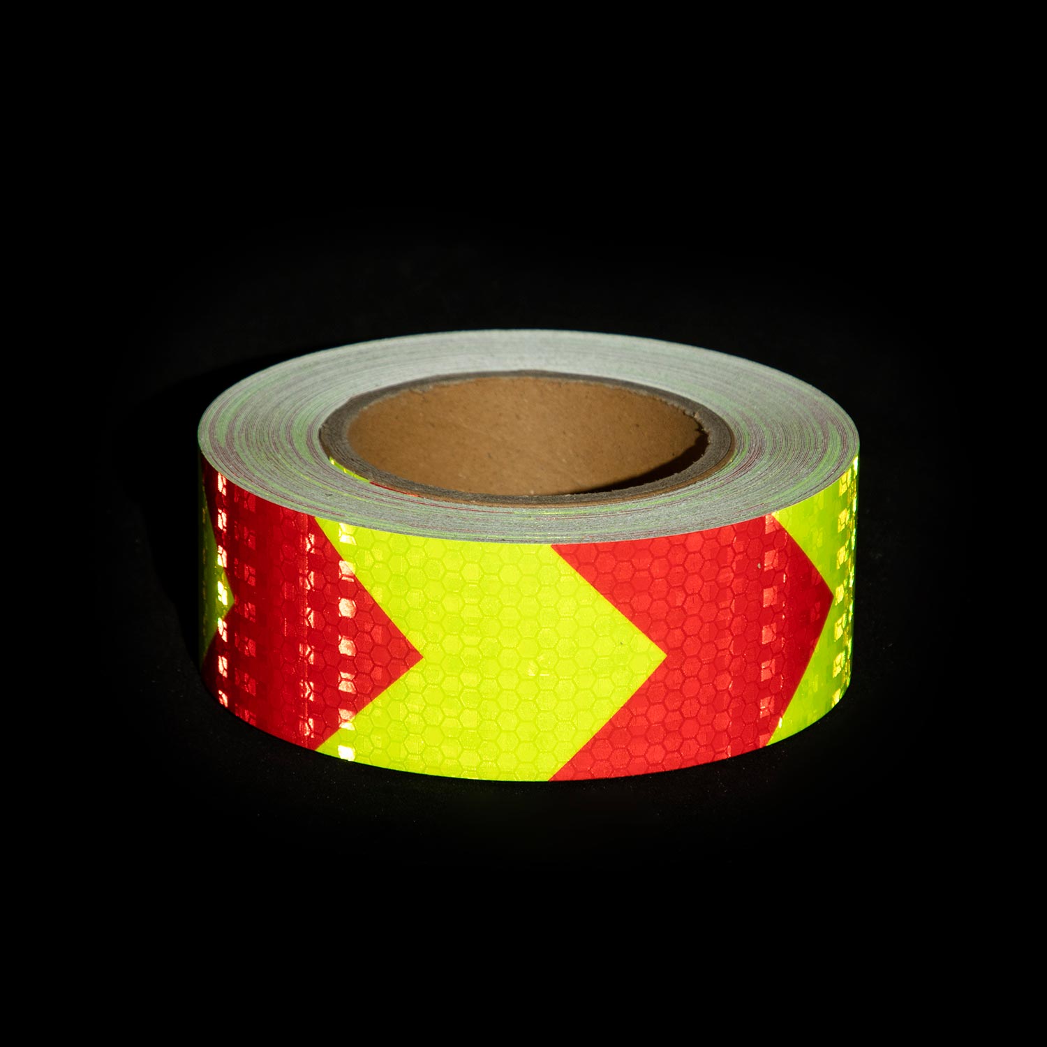 High Visibility Waterproof Adhesive PVC Arrow Reflective Safety Warning Tape 