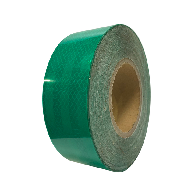 PET Micro-Prismatic Reflective Tape Green 5cm*25m