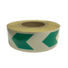 Green+White 5cm*25m PVC Honeycomb Arrow Reflective Tape