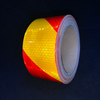 Golden+Red 5cm*5m Micro Prismatic Twill Reflective Tape for Traffic