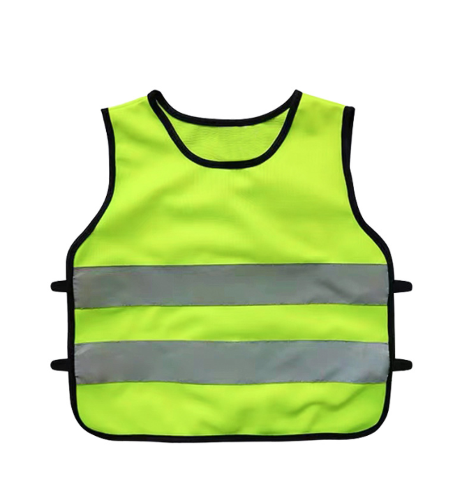 Customized Children Hi Vis Reflective Clothing Kids Running Safety Vest 