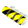 Good Quality Adhesive Yellow Black Floor Safty Marking PVC Warning Tape