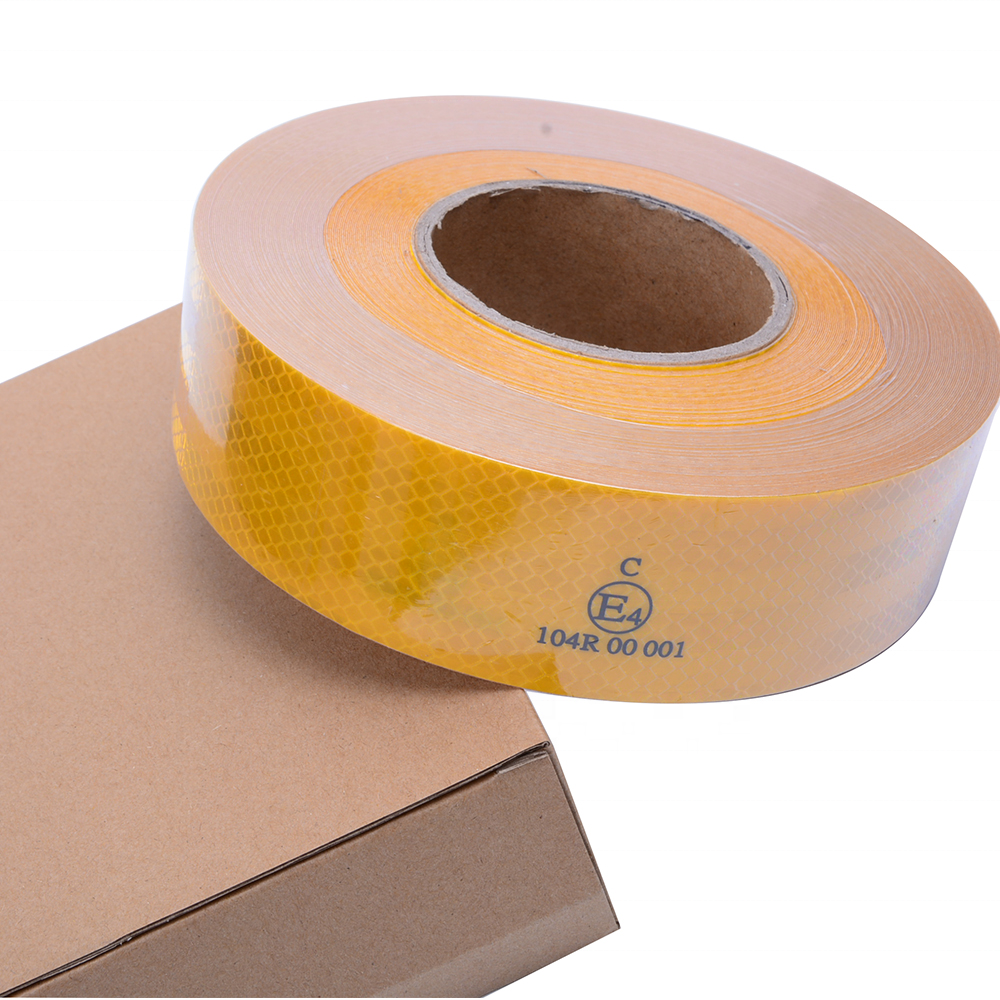 CE 104R Certificated Micro-Prismatic Safety Marking Reflective Tape 2inchx50yd