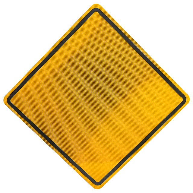 Customized Traffic Marking Sign Reflective Aluminium Plate