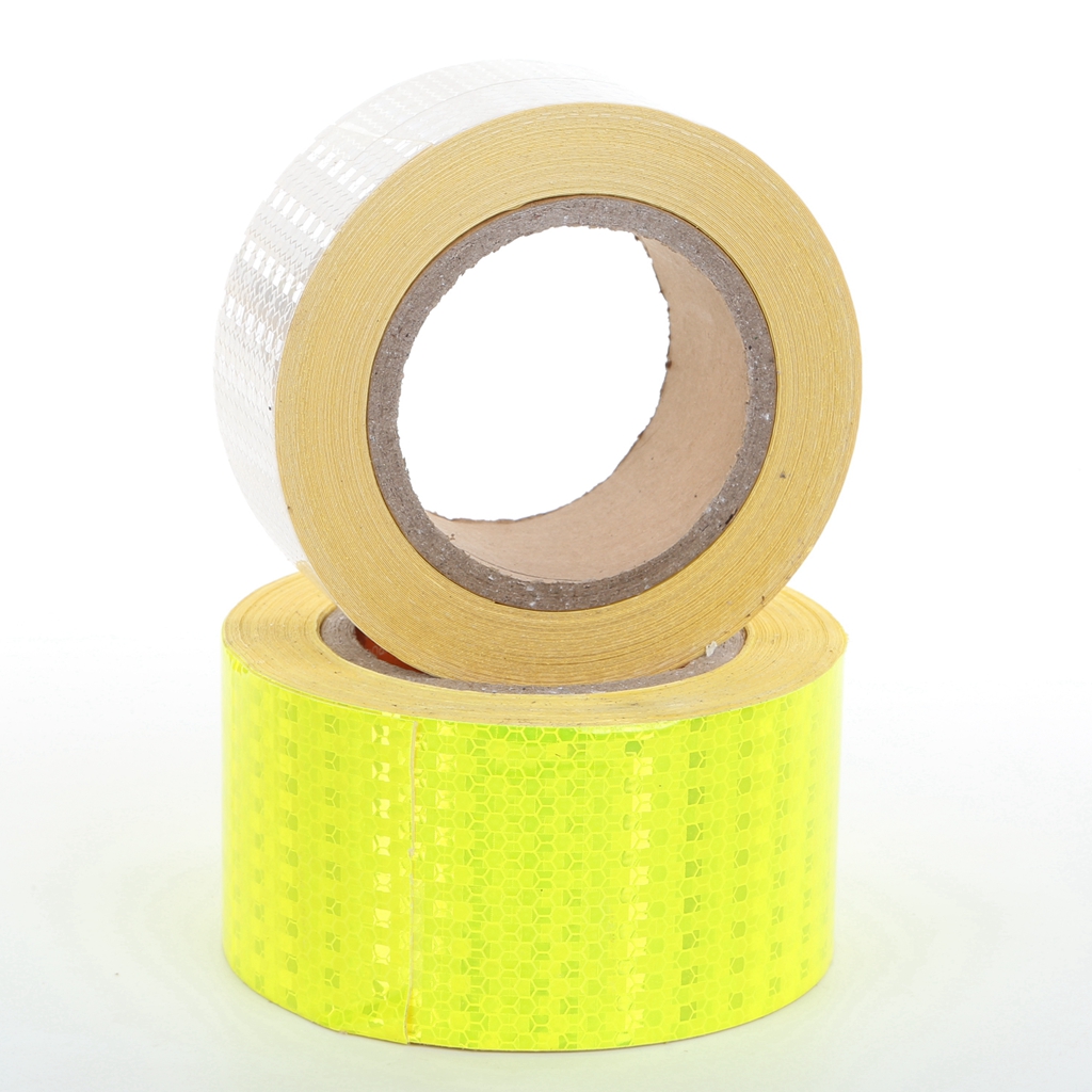 5*25cm Solid Color PVC Honeycomb Reflective Tape
