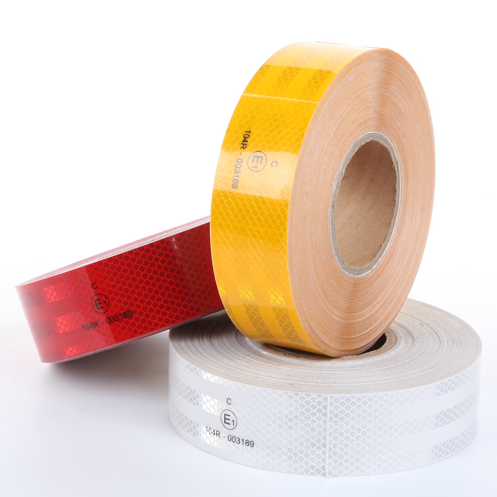E-Mark Certified Micro-Prismatic Safety Reflective Tape