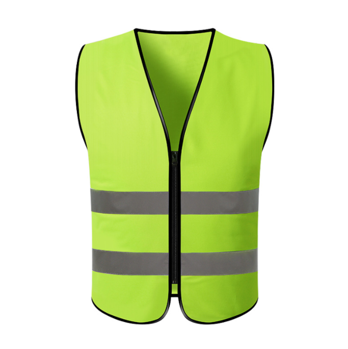 Construction Working Safety Vest Reflective Hi Vis Cycling Fluorescent Workwear Security Jacket 