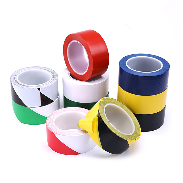 PVC Rubber Self-adhesive Warning Tape Floor Marking Tape 