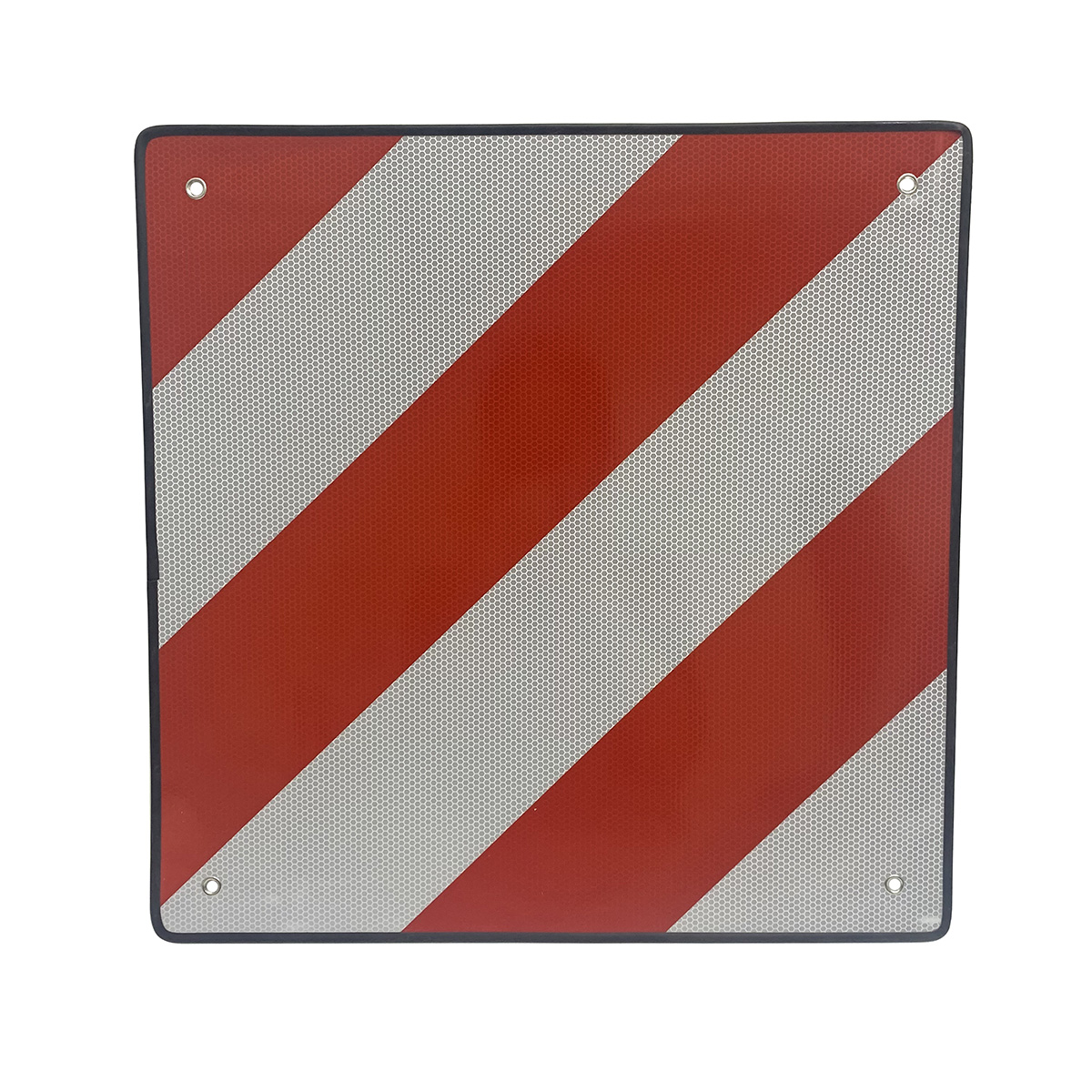 50x50cm Reflective Vehicles Rear Plate with Rubber Edge