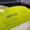 High Quality Fluorescent Yellow DOT-C2 Truck Reflective Conspicuity Warning Tape